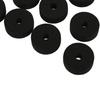 20PCS Felt Felt Washer Pads Black And Grey Drum Set Accessory Cymbal Felt Washer  For Drummers