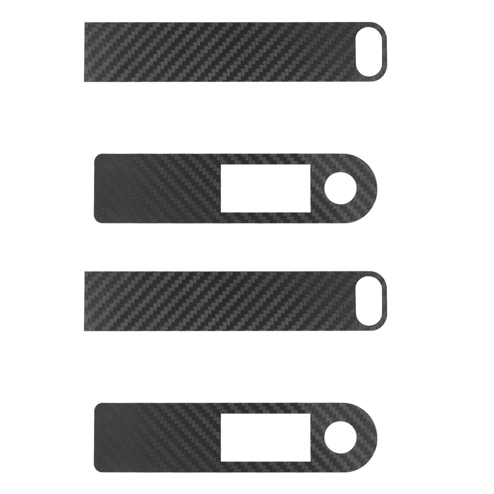 

Electric Scooter Protective Film Decorative Sticker Waterproof Decal Scooter Central Carbon Fiber PVC Sticker for M365