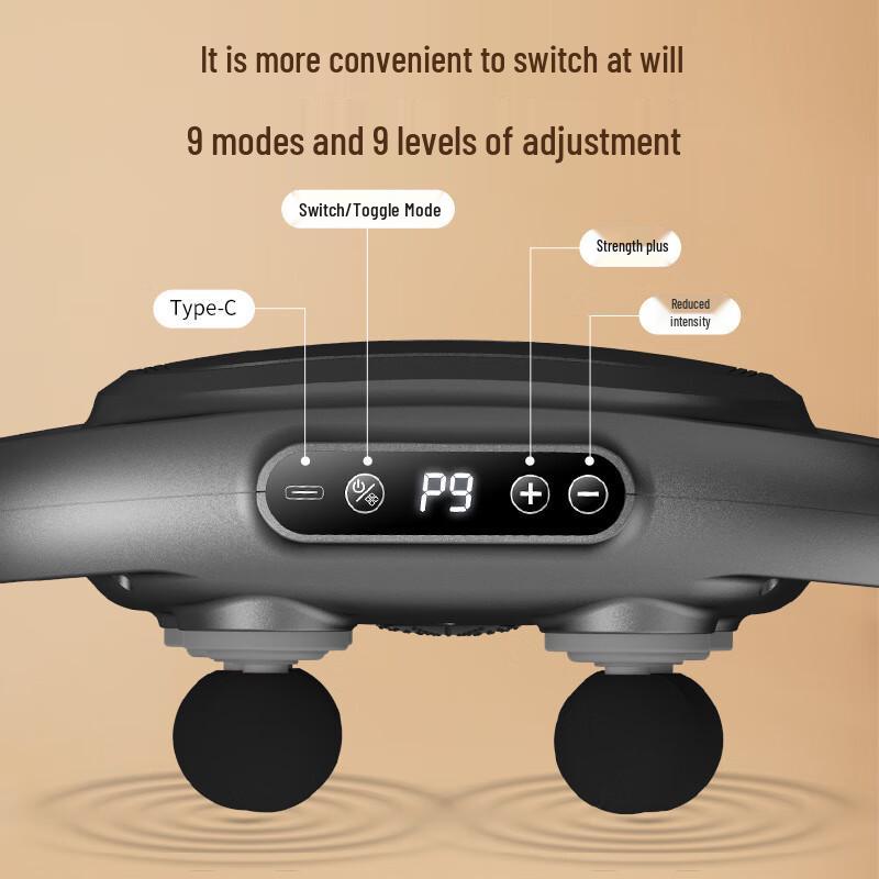 SENBAIWEI YM60 Professional 6-Head Deep Tissue Massage Gun