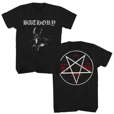 Bathory Black Metal Venom T Shirt Men Women Casual Fashion Hip Hop Streetwear Short Sleeve T Shirt Cotton Summer Tops Clothing