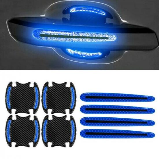 Reflective Carbon Fiber Strip Tape Car Exterior Stickers Decal Kit Accessories