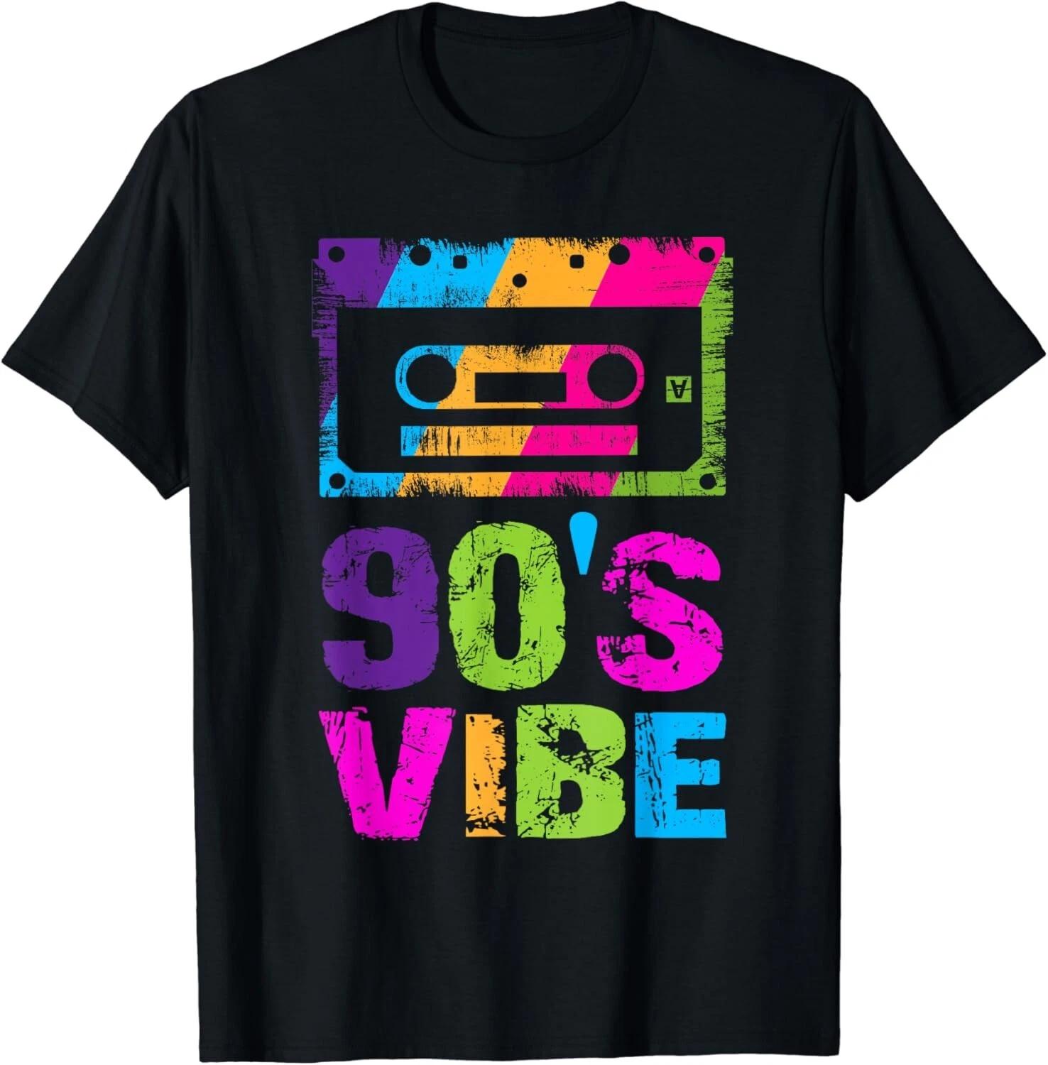 90s Vibe Vintage 1990s Music 90s Costume Party Nineties Gift Unisex T-Shirt M