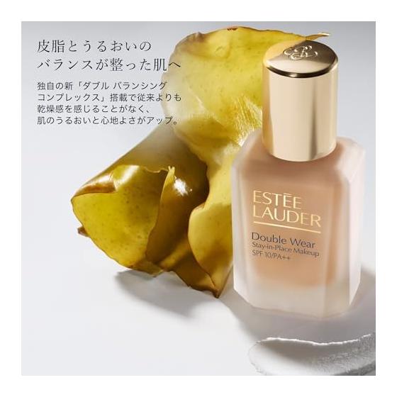 Estee Lauder Liquid Foundation Double Wear Stay In Place Makeup N 30mL Foundation Cool Vanilla Hard To Fall Argeniacin(TM) Sodium Hyaluronate Bare