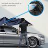 Semi / Fully Automatic Car Sunshade Oversize Mobile Windproof Hail Proof Car Canopy Car Sunshade Umbrella