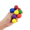 Big Sensory Rainbow Balls Fidget Toys ADHD Autism Stress Relief Calm Down for Teen Kids Boys Girls Easter Basket Stuffers Gifts