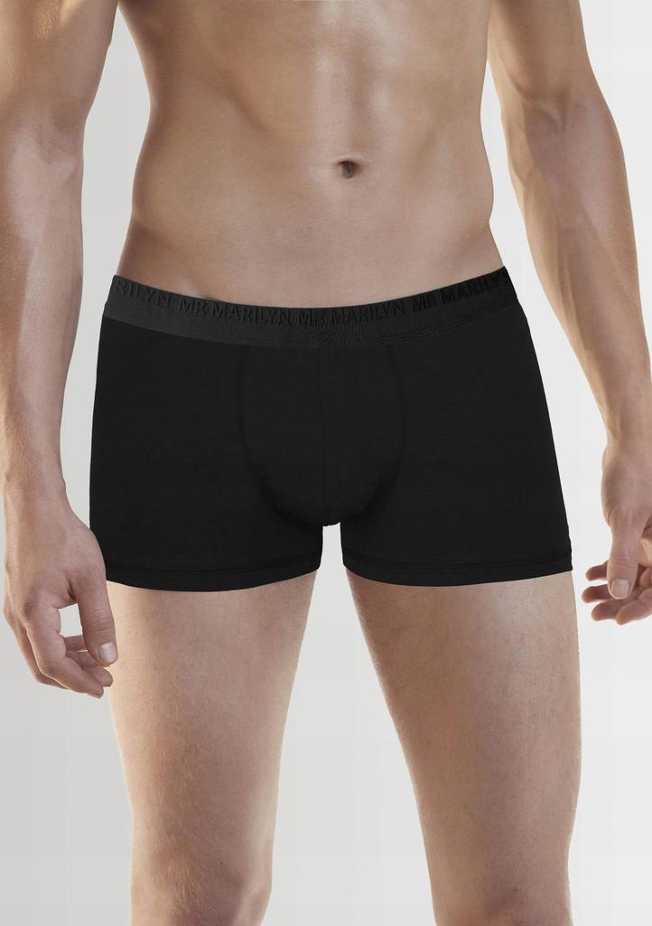 Mr. Marilyn Boxers Pro Men' Classic Boxer Shorts, Black, Size , 1 Pair