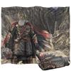 LORD OF THE RINGS The War Of The Rohirrim Silky Helm Hammerhand Supersoft Blanket