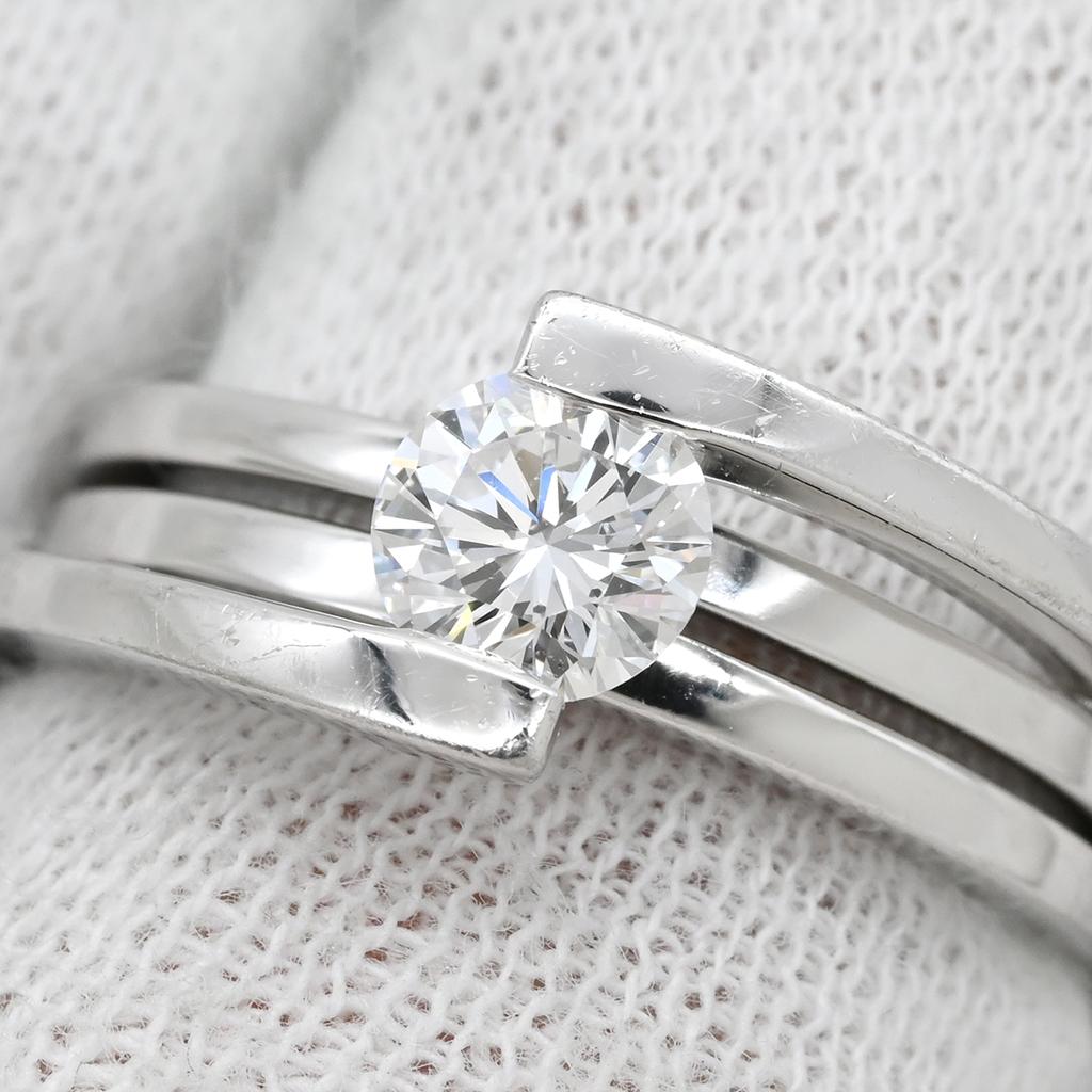 FRED - Diamond designRing ring Pt950/diamond #10.5(JP Size) Array