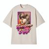 Punch The Funny Monkey Grafik T-Shirt Herren Damen Kleidung Baumwolle Hohe Qualität Rundhals-T-Shirts Übergroß Vintage Humor T-Shirts