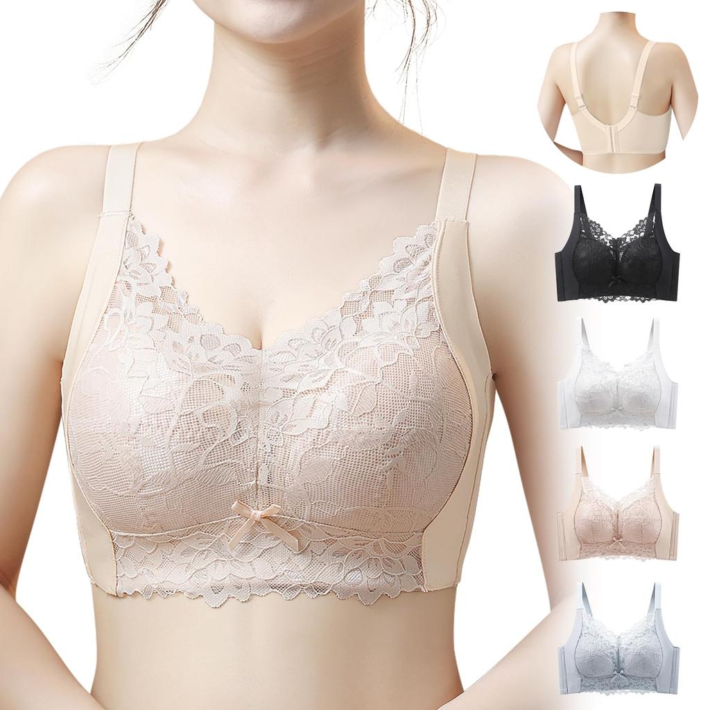 Smaller Designed in Japan by a Female Designer with Over 10 Years of Sizes Plus High and Natural Skin [MayCherry] Bra, Experience, M-2XL, Breathable,