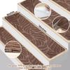 Stair Carpet Cover 15 Pieces Wooden Steps Non Slip Carpet Mat Adhesive Reusable Indoor Staircase Runner For Elders Kids Dogs