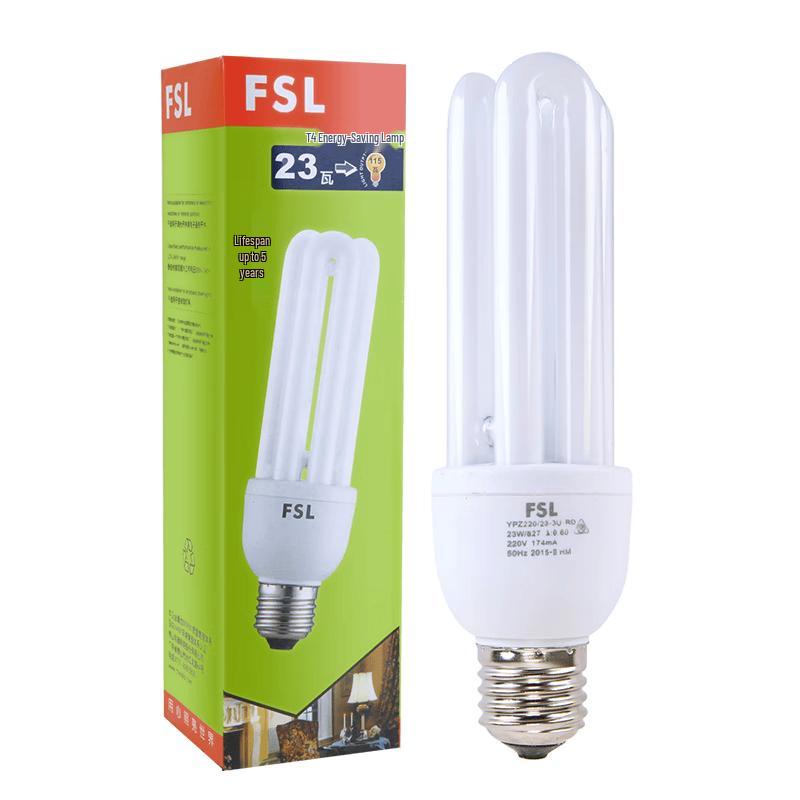 FSL E27 23W 3U Kaltweiß Energiesparlampe