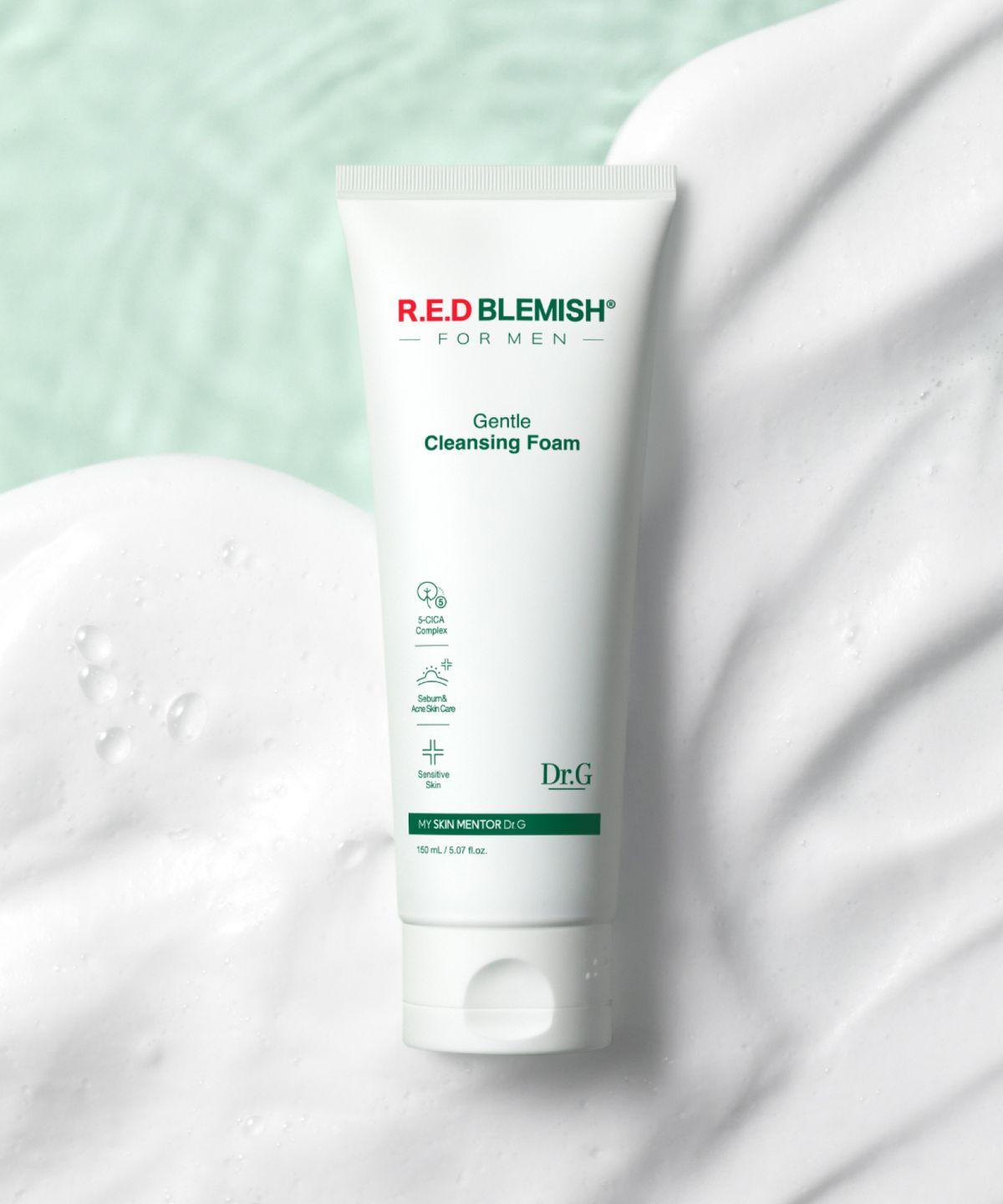 Red Blemish for Men Gentle Cleansing Foam 150mL
