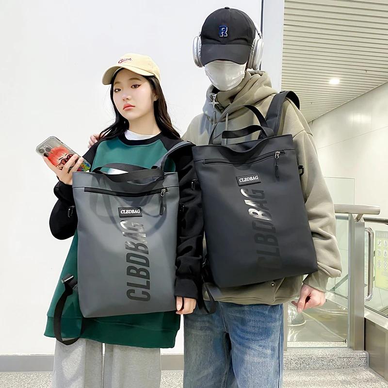 Hot Selling Unisex Fashion Backpack 2026 New Multifunctional Large Capacity Travel Bag Oxford Cloth Crossbody Handbag