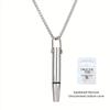 A Yoga Meditation Auxiliary Necklace With A Built-In Cotton Core That Increases Breathing Resistance It Is An Ornament