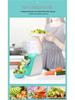 Multifunctional Electric Vegetable Cutter: Slicer, Shredder, Peeler, Grater for Kitchen Use