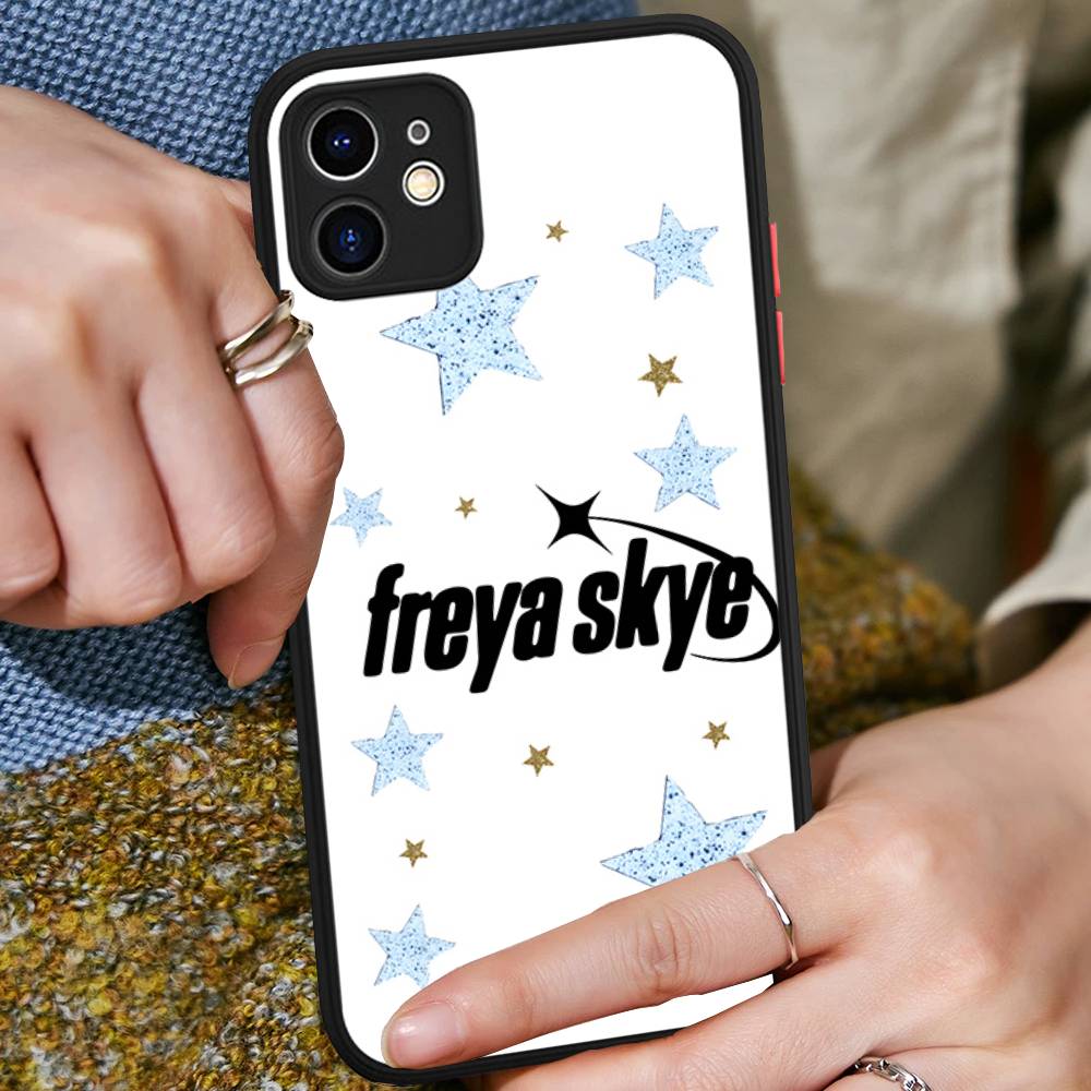 F-Freya S-Skye Singer Phone Case For IPhone 16 15 14 11 12 13 Pro Max Plus 12 XS Max Back Cover Matte Case