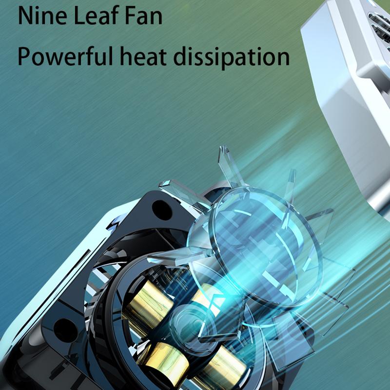 H15 Cable Plug-In Phone Back Radiator Semiconductor Cellphone Gaming Heat Dissipation Cooler Fan