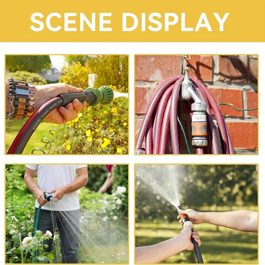 1PC Hose Adapter, Durable Brass Female To Female Fitting for Garden Hose, Pressure Washer Adapter