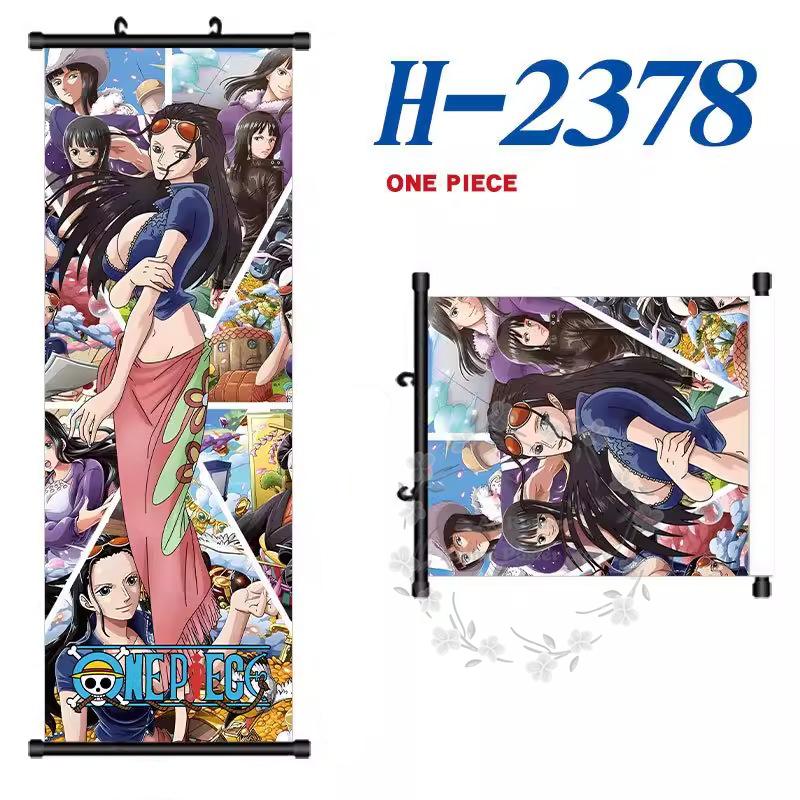 Latest O-One P-Piece Poster Scroll Painting Peripheral Hanging Painting Bedside Living Room Background Wall Cloth Painting