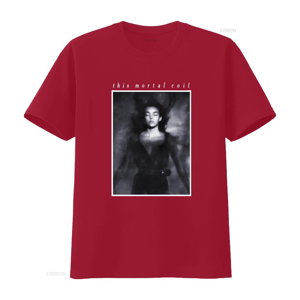 This Mortal Coil Itll End In Tears Print T Shirt Stylish Unique Design for Music Lovers vintage Washed Breathable Casual