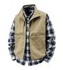 Retro Vest Workwear Shirt Men's and Women's Casual Jacket Vest