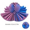 Gear Ball 3D Printed Fidget Spin Cube Toy Durable Stress Anxiety Relief Desk Toy for ADHD Teens Travel Waiting Time Pastime