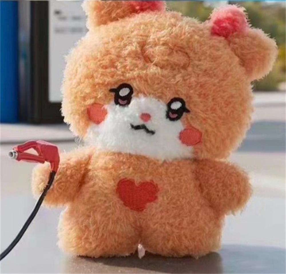 Kpop (G)I-DLE Album I SWAY KLAXON Cartoon Plush Doll Keychian YUQI Soyeon Miyeon Minnie Peripheral Bag Pendant Tabletop Ornament