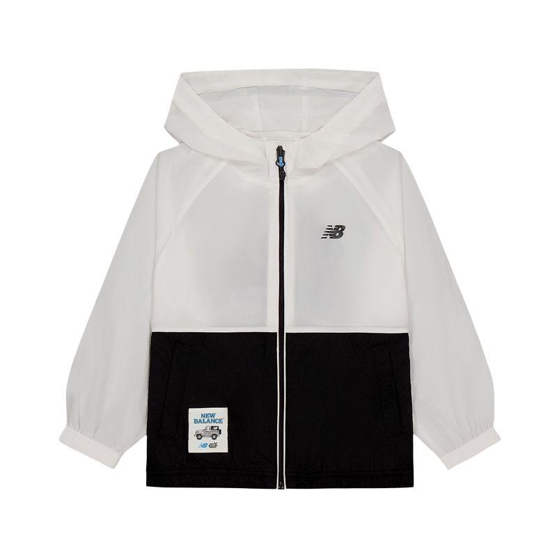 New Balance Jacket NB SS25 Black White Children Aged 3 7 Years Old 7AF21013-BK 120