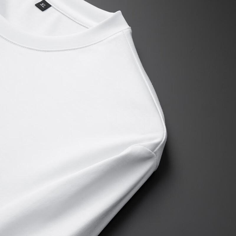 Men's Plus Size Pure Cotton Long Sleeve T-Shirt