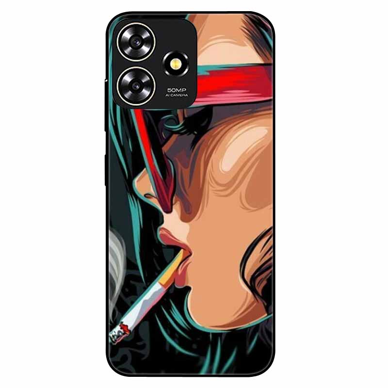 For ZTE Blade V50 Smart Case Phone Cover Shockproof TPU Soft Silicone Fundas for ZTE Axon 50 Lite 8050 V50Smart Luxury Coque