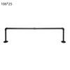 Industrial Pipe Wall-Mounted Clothes Rack