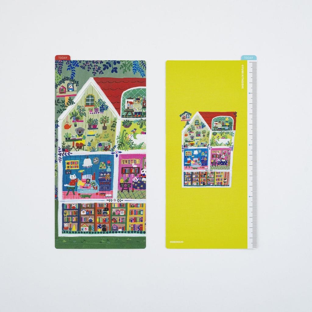 Hobonichi Yumi Kitagishi Animal Mansion Pencil Board for Weeks