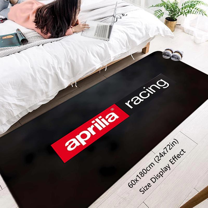 Welcome Floor Mat Non-Slip Foot Rug Italy Aprilias Racing Motorcycles Hallway Carpet Water Absorbed Rugs Bedside Mats Home Decor