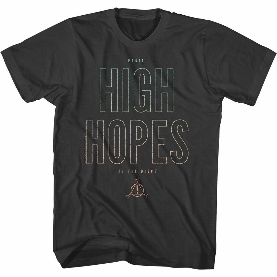 Panic At The Disco High Hopes Smoke Adult T-Shirt L
