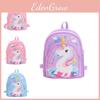 Cute Gender Neutral Children's Backpack For Preschool To Grade 4 With Stylish Stitching And Fun Animal Patterns