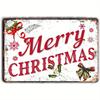 Pcs Vintage Iron Signs  Merry Christmas Poster  Cakes Music Box Christmas Tree Metal Plaque Bakery Candy Shop Wall Decor