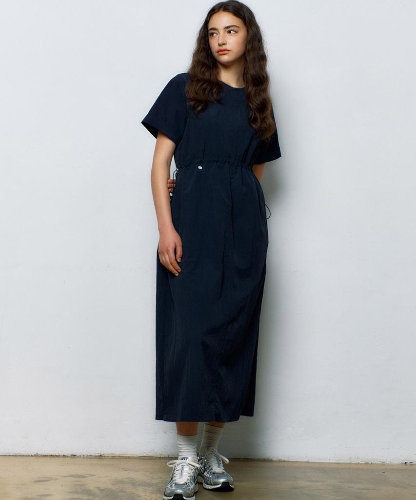 Manavis Seven Serene Short Sleeve Dress [Jingon]