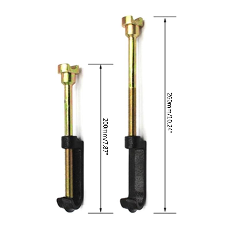 Auto-Reserverad-Hakenwerkzeug, kompatibel mit 106 306 405 C2 206 207 7615A4 7615F2 761571, einfache Installation, langlebig, tragbar