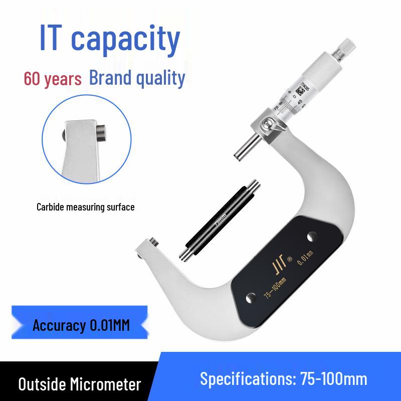 High-Precision 0-25mm Digital Outside Micrometer Gauge 0.01mm