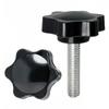 AEE2-Torx Handle Screw Plastic Star Bolt Handle Screw Plastic Knob