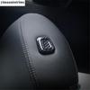 Seat Head Pillow Adjust Button Cover Trim For Mercedes-Benz A Class W177 A200 A220  - 2024 Carbon Fiber / Matte Accessories