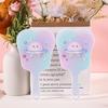 Cartoon Beauty Tooth Mirror: Cute Portable Handheld Mirror with Logo Option, Plastic Desktop Design