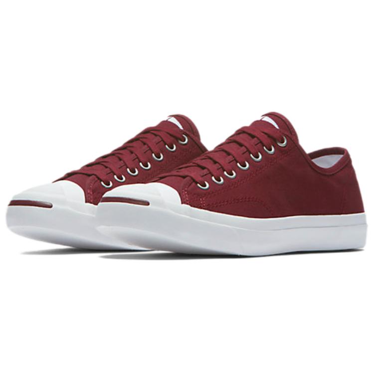 Converse Jack Purcell Comfortable Canvas Shoes Women Sneakers Burgundy 562172C