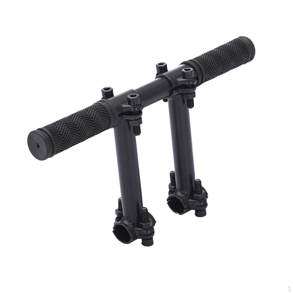 Handlebar Extenders Double Clamp Mounting Base , Easy to Install Metal, Professional, Ergonomic