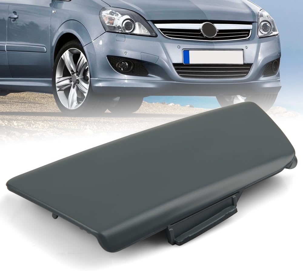 ABS Auto Vorderen Stoßfänger Abschleppen Auge Abdeckung Kappe für Opel Vauxhall Zafira B 2008-2014 1405238 Ersatz Teil