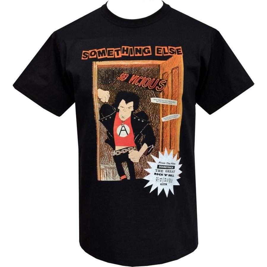 COCKCON & STORY Mens Punk T-Shirt Seditionaries 1977 Rocker SID Vicious Something Else Anarchy S