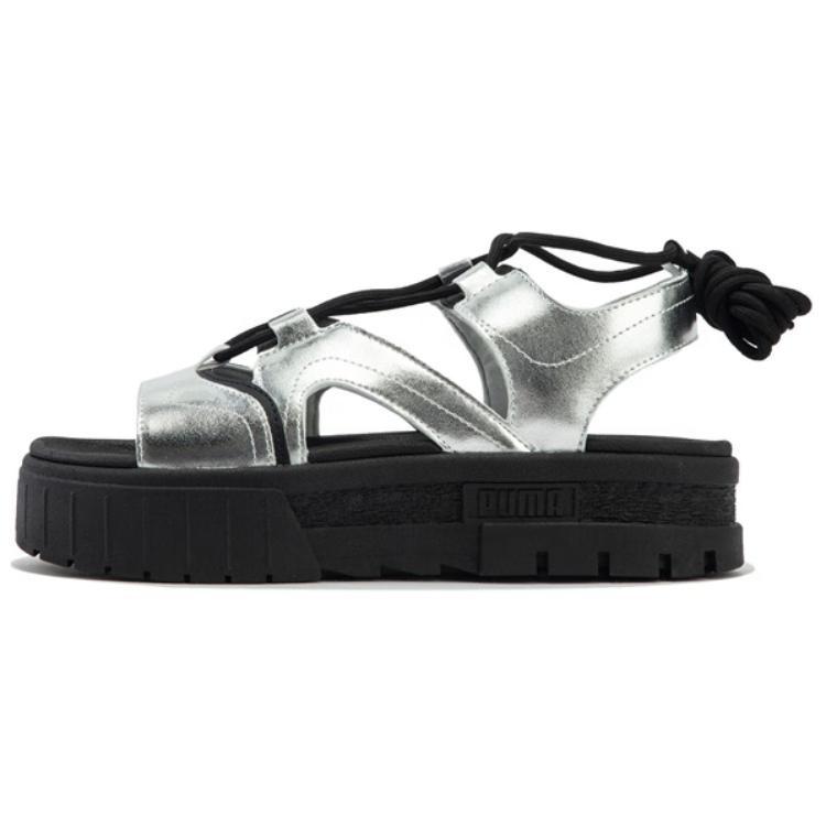(WMNS) PUMA Cilia Wedge Sandals Silver Women s 399502-01 EU 35.5