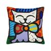 B-BrittoES Pillow Cover  Cute Funny Pillow Case For Sofa Home Decoration Square Cushion Cover Birthday Present