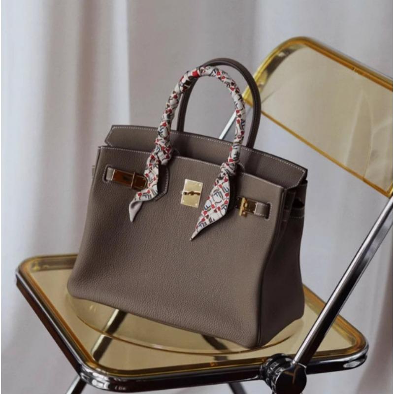 New High-end First-layer Cowhide Large-capacity Portable Shoulder Oblique Span Leather Women's Bag